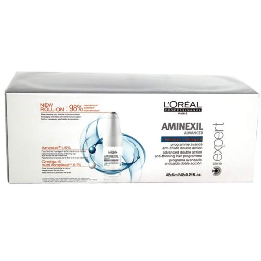 Kuracja przeciw wypadaniu włosów Loreal Aminexil Advanced 42x6ml