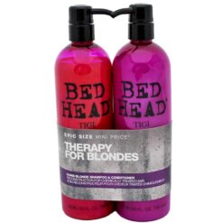 Zestaw odbudowujący włosy szampon i odżywka Tigi Bed Head Theraphy For Blondes 2x750ml