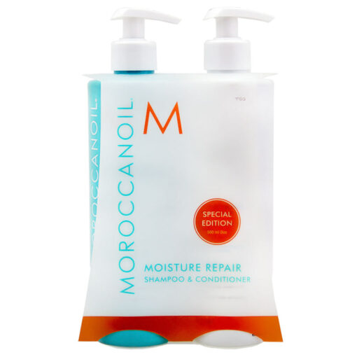 Zestaw odżywiający włosy szampon i odżywka Moroccanoil Moisture 2x500ml