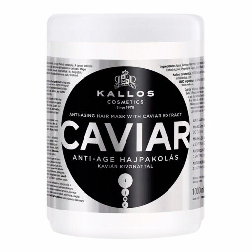Maska do włosów z kawiorem Kallos Caviar