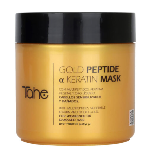 Maska peptydowa do włosów Tahe Gold Peptide Keratin Mask