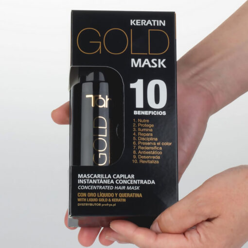 Maska w sprayu bez spłukiwania Tahe Gold
