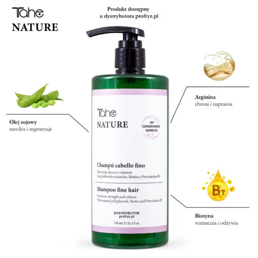 Naturalny szampon Tahe Nature