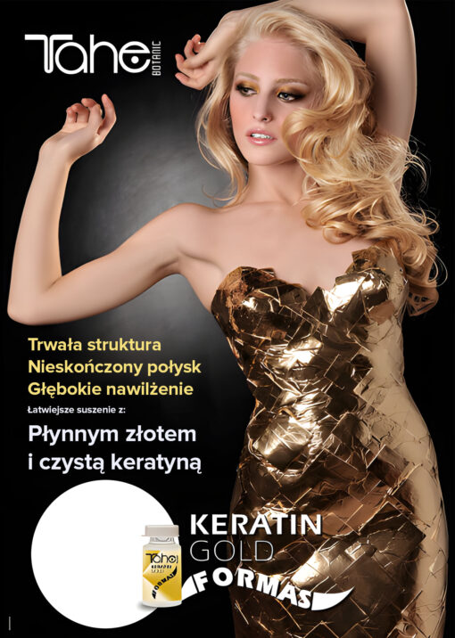 Tahe keratin gold ampułki do włosów