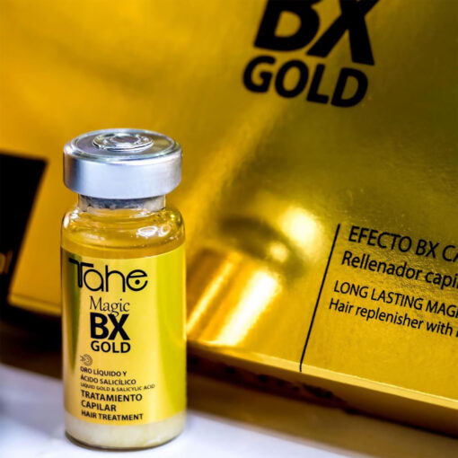 Kuracja ultraodżywcza do włosów Tahe Magic BX Gold Botox