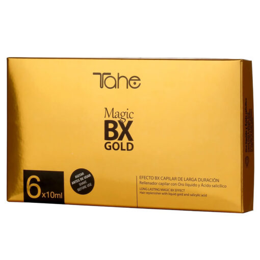 Kuracja ultraodżywcza do włosów Tahe Magic BX Gold Botox 6 x 10ml