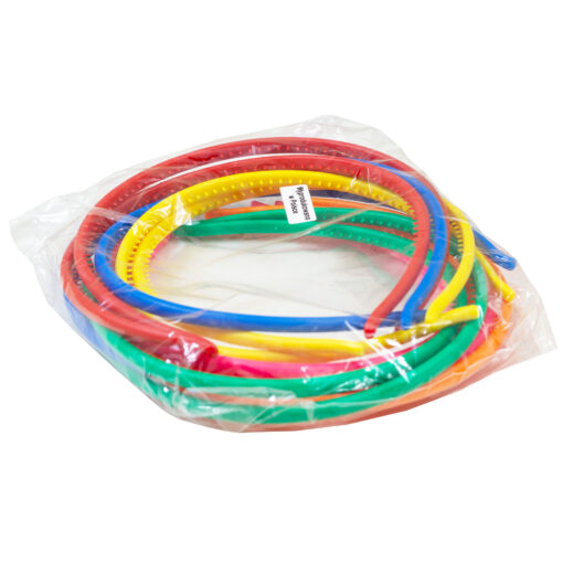 Kolorowe opaski do włosów plastikowe