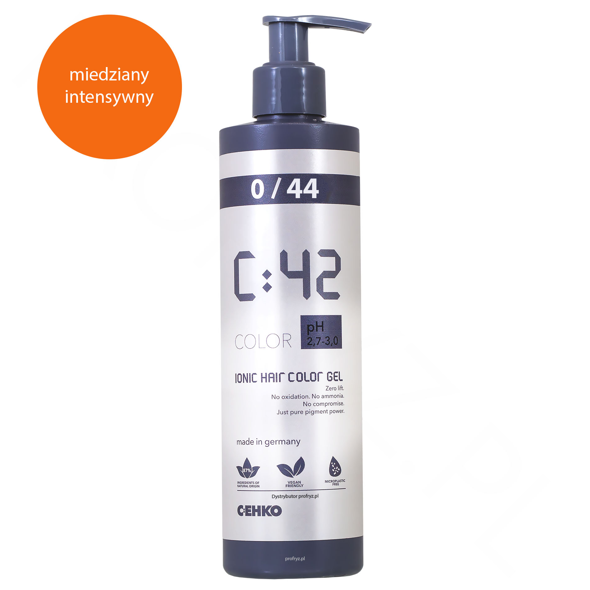 Farba w żelu Cehko 0 44 copper intensywny miedziany Farba w żelu Cehko 0 44 copper intensywny miedziany