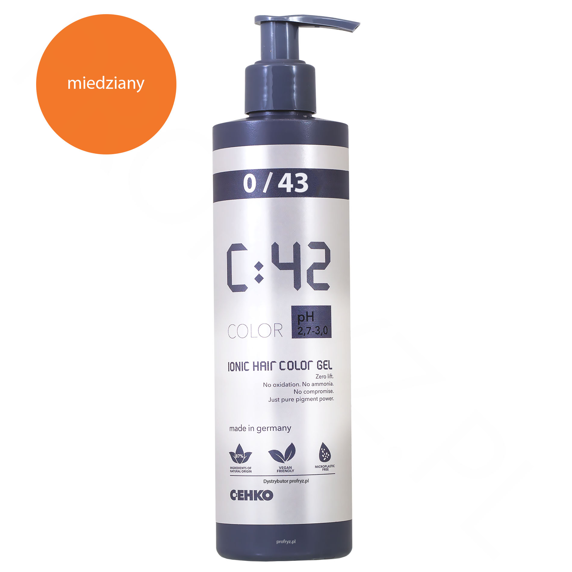 Farba w żelu Cehko miedziany Farba w żelu Cehko miedziany