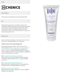 Maska keratynowa Chenice Kerabond Kerabonding Mask