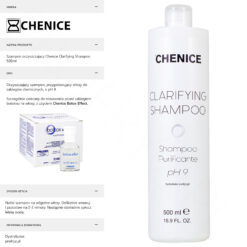 Szampon oczyszczający Chenice Clarifying 500ml